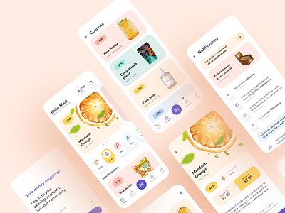 Shoplio 2020 2020 trends app clean creative design flat ios minimal ui ux