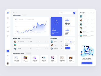 Stats Dashboard 2019 app clean creative design figma flat product design sketch ui ux website