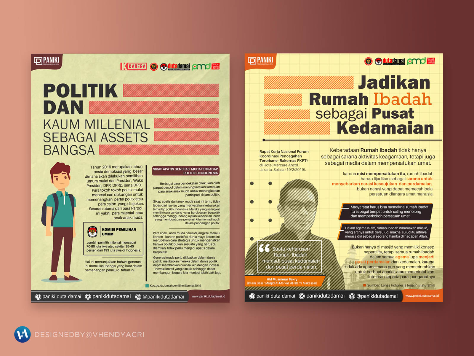 Millenial and Tolerance Indonesia Nationalism [nfographic1] by Vhendy ...