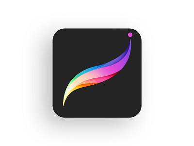 Procreate app icon redesign app appicon creative creative design design getcreativewithprocreate logo