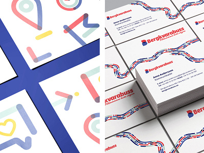 Visual identity, business card and icons