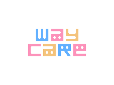 Waycare color dribbble flat graphic graphic design grid how to design logo kids logo logo design logos logotype logotypes vector wordmark