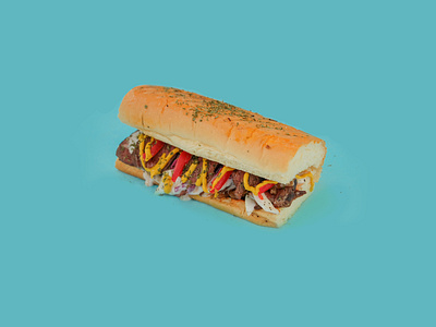 The Sizzlr Sandwich 3d art branding food and drink sandwich tasty visual art visual design