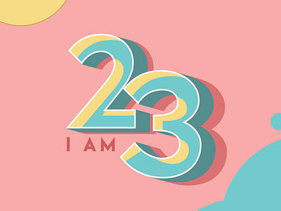 My age brand illustration illustrator minimalist typography vector