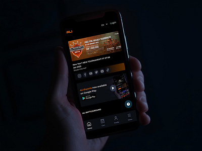 ALI Esports Web Apps