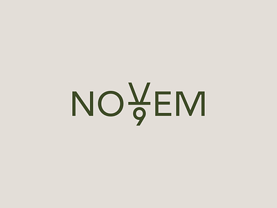 Novem Law branding design logo graphic design law logo