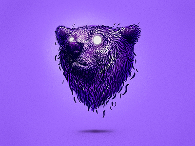 The purple bear