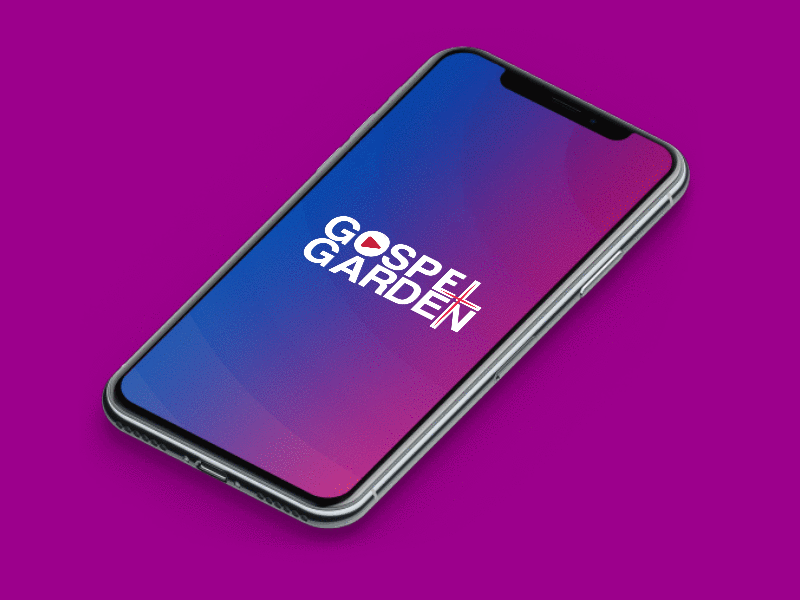 Gospel Garden App adobe photoshop adobe xd branding