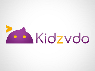 Kids Video branding illustration logo vector