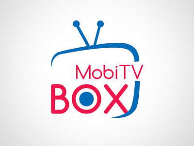 MobiTV Shows branding illustration logo typography vector