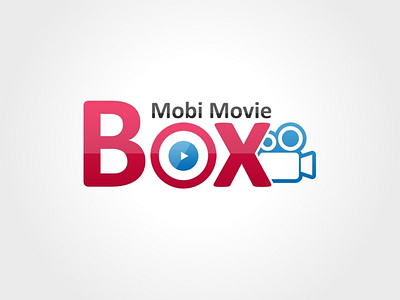 Mobi Mobile Watching branding illustration logo typography vector