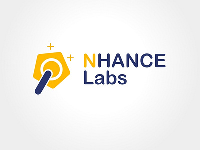 Nhance Labs branding design illustration logo vector