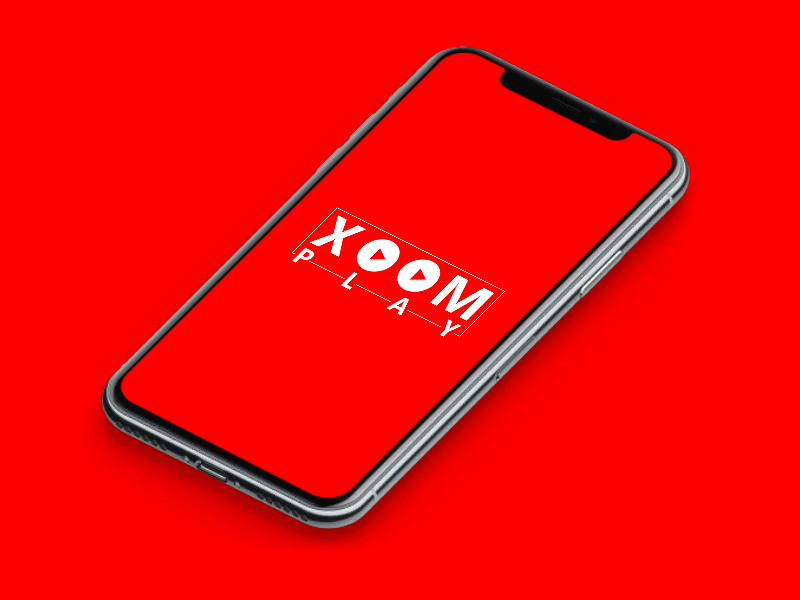 XoomPlay- Videos adobe xd animation branding design mobile app design ui ux