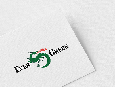EverGreen branding design illustration logo