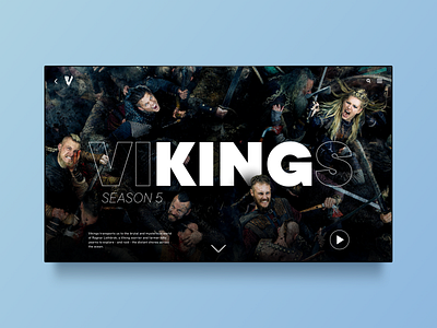 Vikings - Web design design history movie sketch ui ux ui design ux design uxdesign vikings web web design webdesign