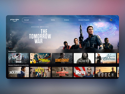 Prime Video redesign  #01 Home