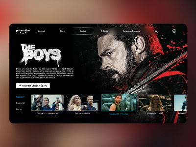 Prime video Redesign #02 Content