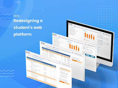 Student web redesign clean design experience interface design mockups multi screens screen layouts ui web design