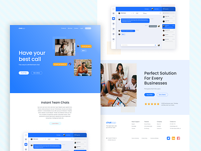ChatApp Web Design
