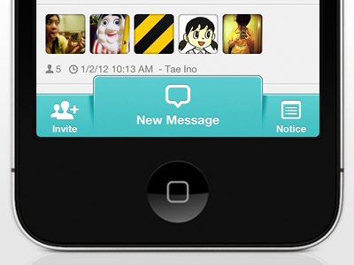 Jumvo TabUI app apple icon japan message ui voice