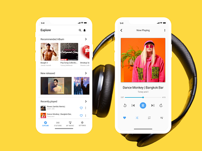 MUSIC AUDIO PLAYER APP