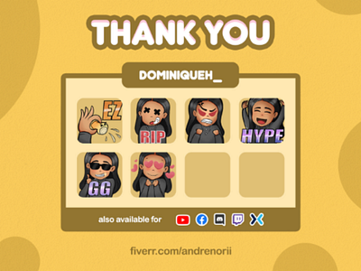 Custom Emotes Commission