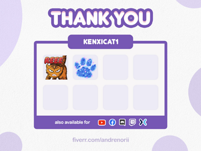 Custom Emotes Commission