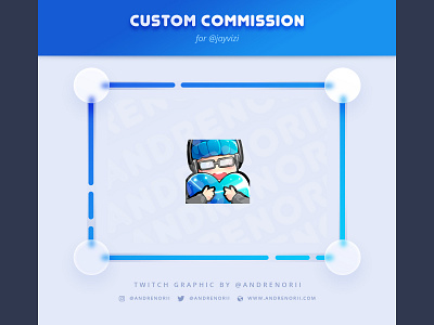 Twitch Emote Commission Chibi Boy