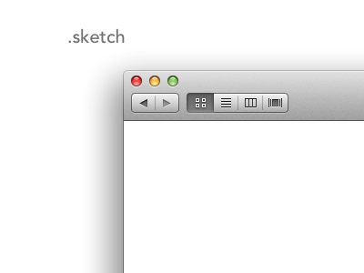 Finder Window finder os x sketch sketch.app window