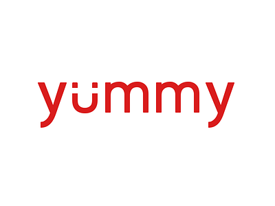 Yummy food logo snack bar yummy