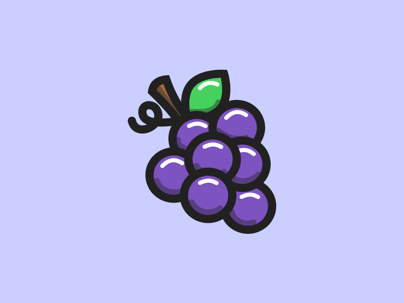 Lil' Fruits character color cute design food fruit gif illustration illustrator vector