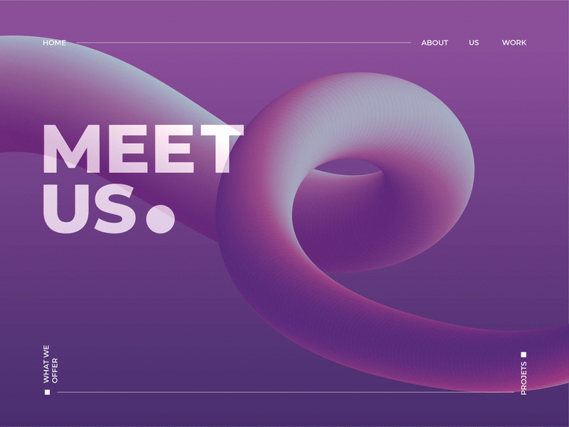 MeetUs Web Concept / 2019 app branding design icon illustration logo vector web