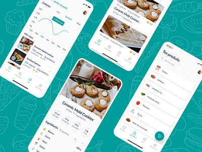 Yilda application application ui cooking app ui ux uxdesign