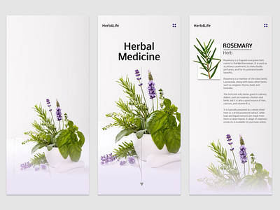 Herbal4Life - App app ui