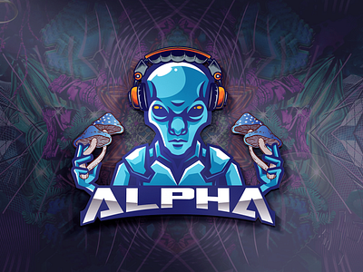 Deejay ALPHA - Logo Design