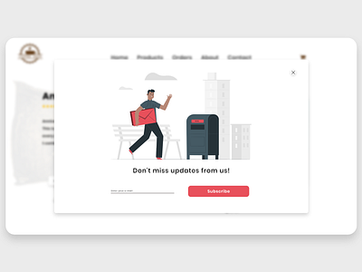 Pop-Up / Overlay DailyUI 016