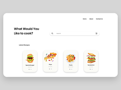 Recipe DailyUI #40