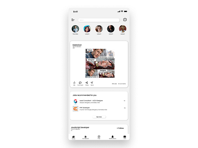 LinkedIn App - Concept