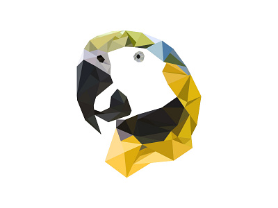 Parrot Lowpoly