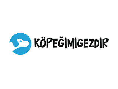 kopegimigezdir.com animal blue business comapny dog flat gestalt logo logodesign minimal puppy space