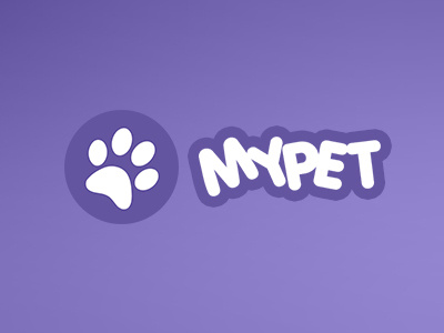 Mypet App Logo app flat identity ios logo logo design mobile pet social