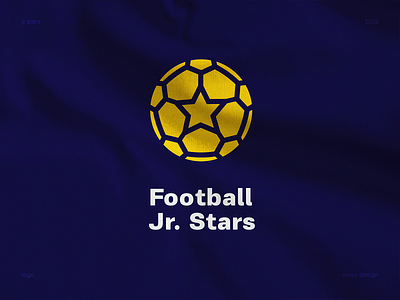 Logo football jr. star kids