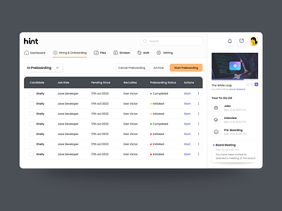 Finance Dashboard