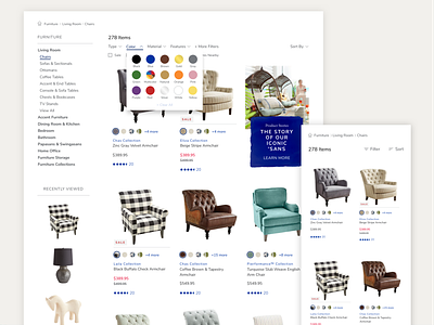 Pier 1 Product List Page