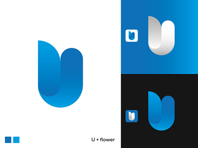 U LOGO /FLOWER LOGO brand identity creative graphicdesign logo logo design logobrand logoconcept logodesign logodesigner logoinspirations logonew logopassion logoplace logos logotype minimal