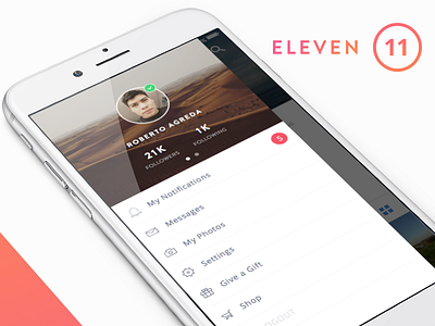 Eleven App - 2nd Shot amazing ui colors design gradients ios logo design typography ui ux