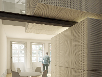 LOIOS OPORTO LOFTS 3d 3dvisualization architect architecture interior loft ooda oporto render