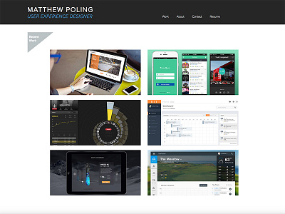 New Portfolio Website advertising design desktop portfolio ui userexperience ux website work
