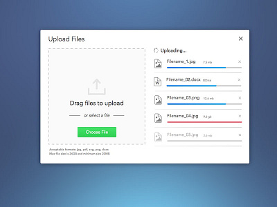 Day 031 - File Upload adobe dailyui design file fileupload image modal sketch ui upload ux web