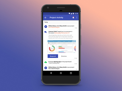 Day 047 - Activity Feed activity feed dailyui day47 design google material mobile sketch ui ux